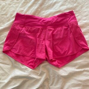 Women’s Lululemon Running Shorts with Attached Liner